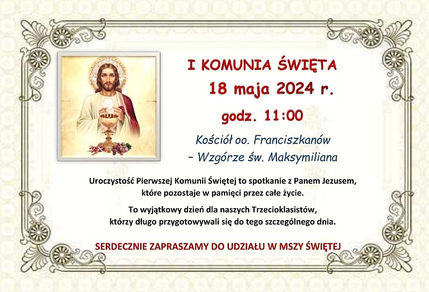 I KOMUNIA ŚWIĘTA 2024 r. - zdjęcie 1